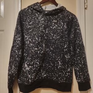 Under Armour Kids Hoodie with Black and White Splatter